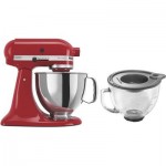 KitchenAid Artisan Series 5 Qt. Stand Mixer, with Stainless Steel &amp; Glass Bowls, Review