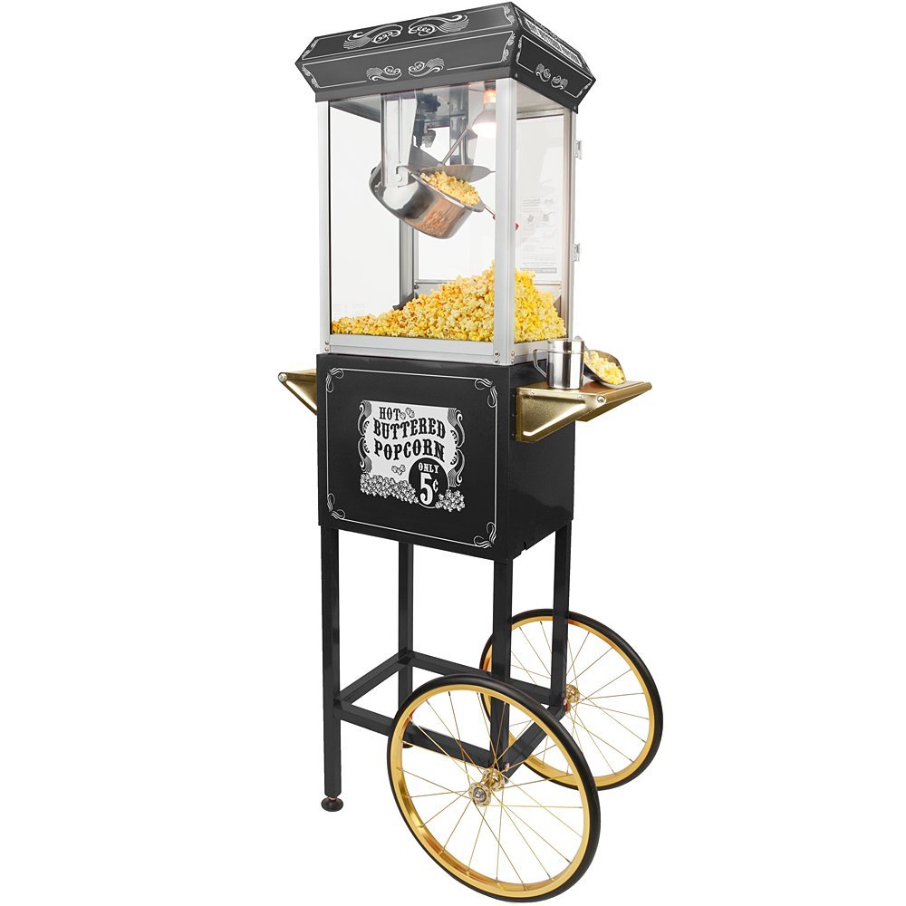 FunTime Sideshow Popper 8-Ounce Hot Oil Popcorn Cart Review