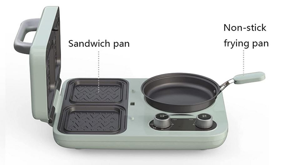 3 in 1 Multifunctional Toaster Sandwich Retro Breakfast Maker Review